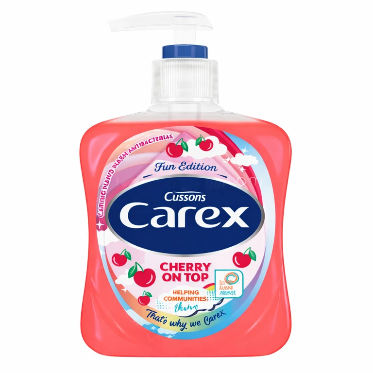 Carex Cherry on Top Hand Wash 250 ml (8.45 fl oz)
